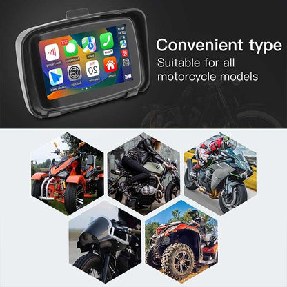 Q1 - Motorcycle Quick Release GPS CarPlay / Android Auto Screen