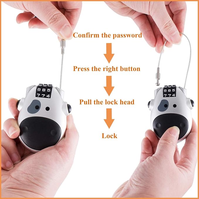 Mini Zip Code Travel Lock