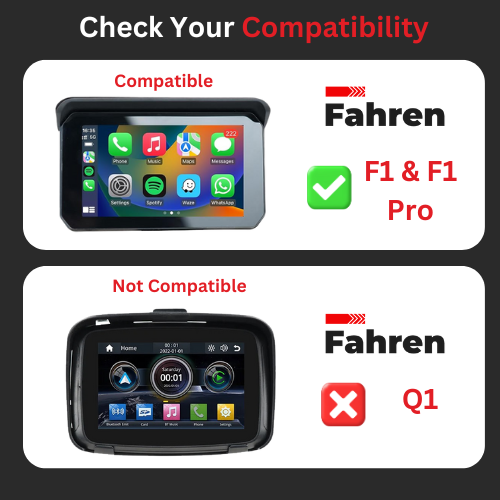 Motorcycle Screen Protector - Fahren F1 & F1 Pro