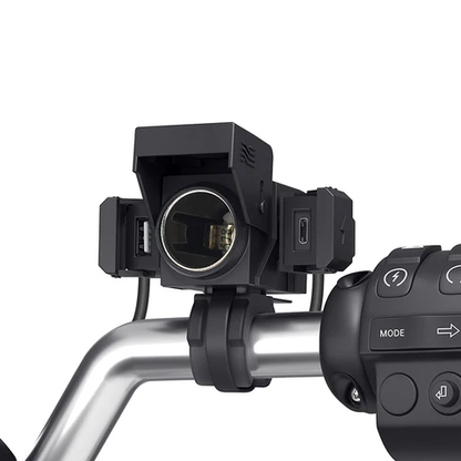 T1 Pro - Motorcycle Triple Socket Charger
