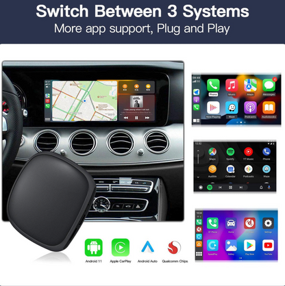 Wireless CarPlay/Android Auto Magic AI Box with Netflix/YouTube